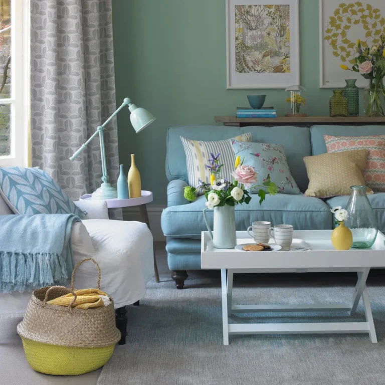 How to Make Use of Gorgeous Duck Egg Blue